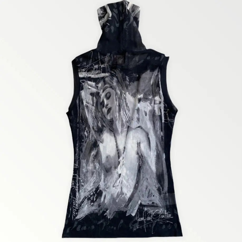 Jean Paul Gaultier - Vintage Mesh Turtleneck Top
