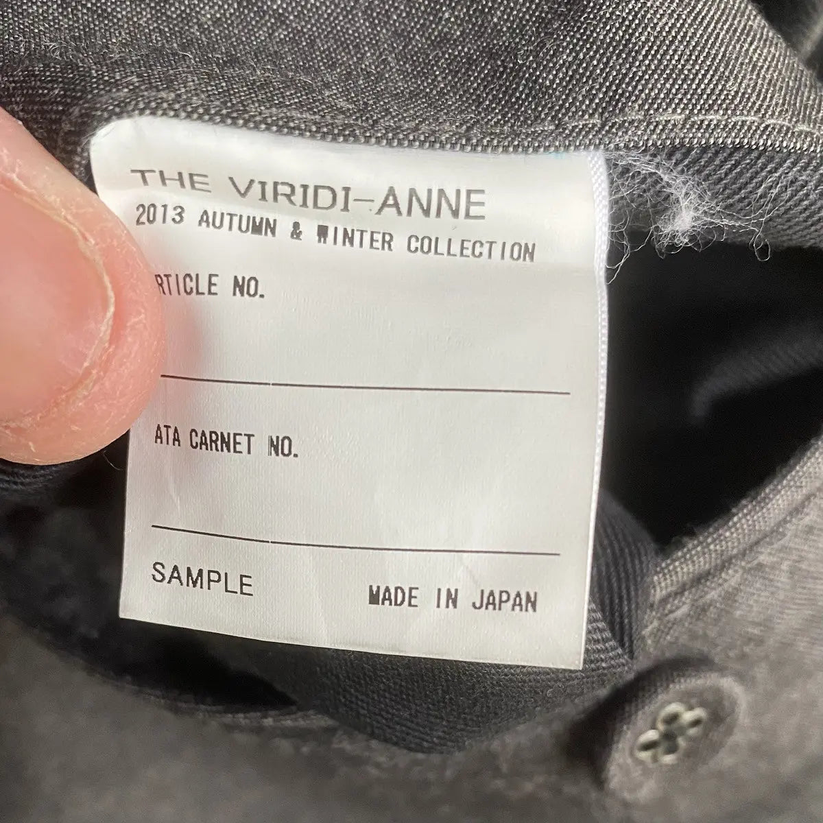The Viridi Anne - AW13 Sample Pants