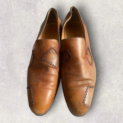 Berluti - Rapiécé-Reprisé Scritto patchwork leather