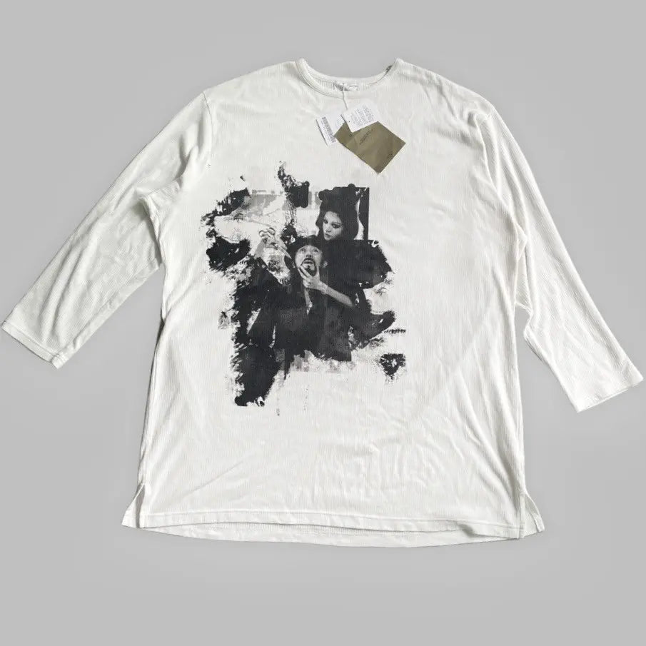 Yohji Yamamoto - NWT SS21 Runway Rib Oversize T Shirt