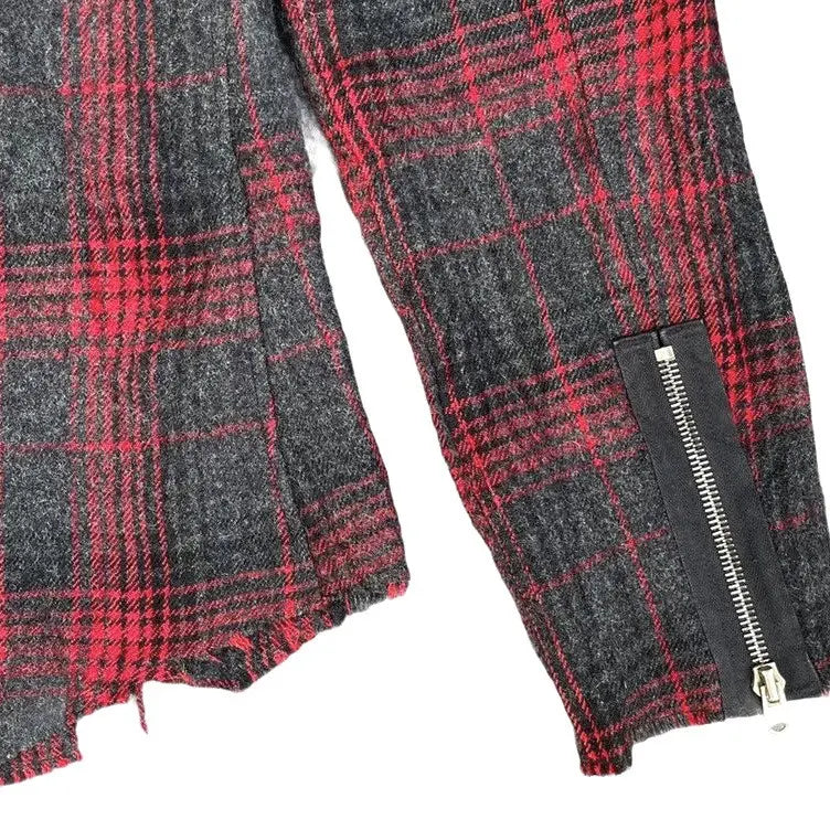 Mastermind Japan - Roarguns Peace Maker Swarovski Rhinestone Wool Shirt Jacket