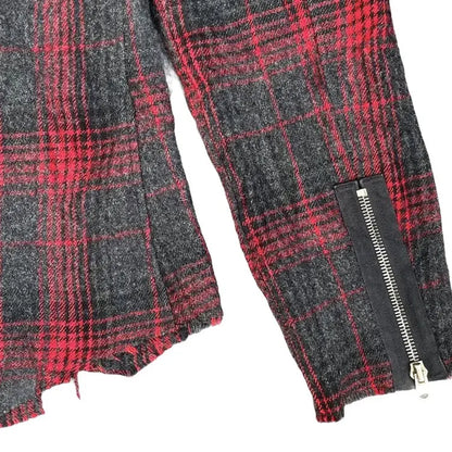 Mastermind Japan - Roarguns Peace Maker Swarovski Rhinestone Wool Shirt Jacket