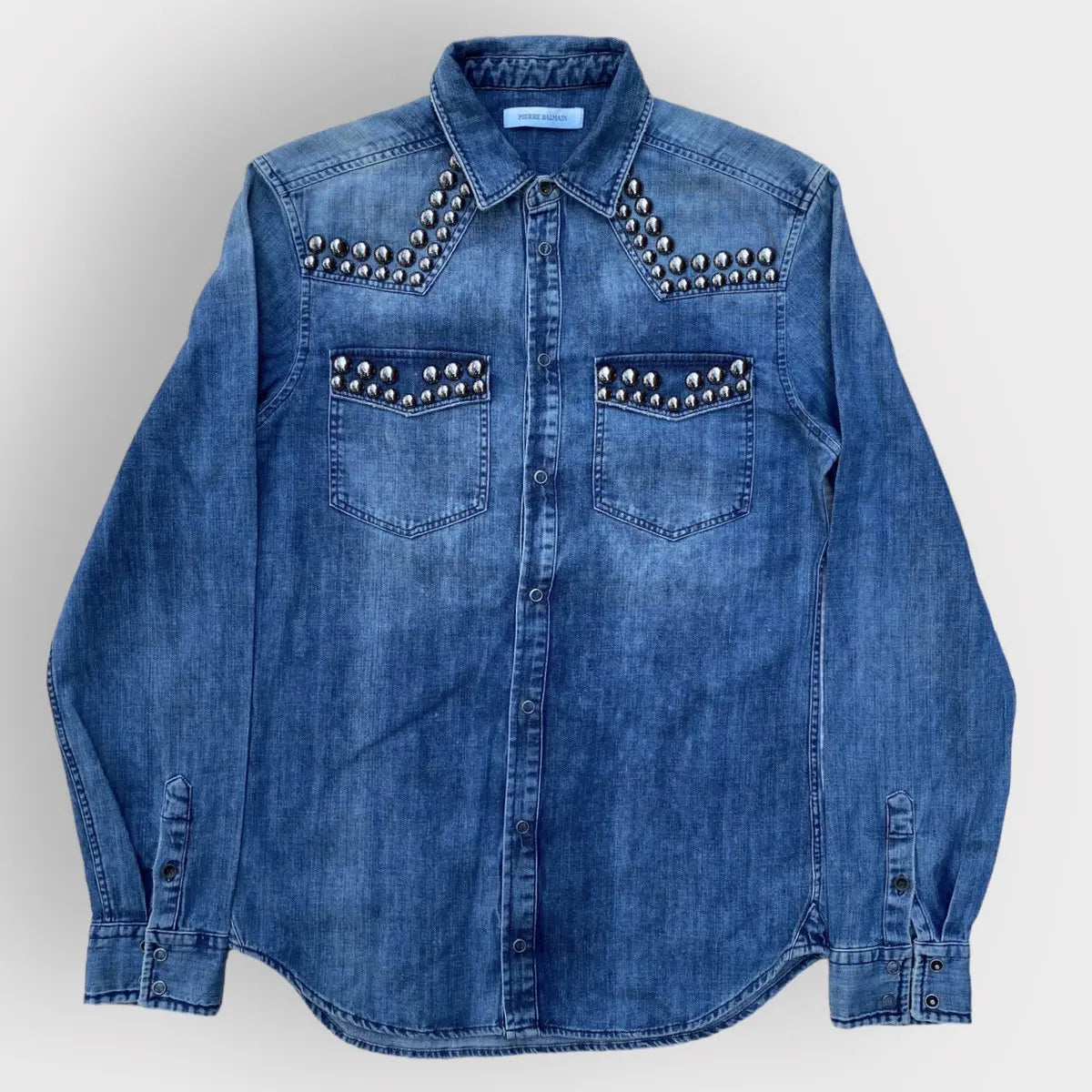 Balmain - Pierre Balmain Studded Western Shirt