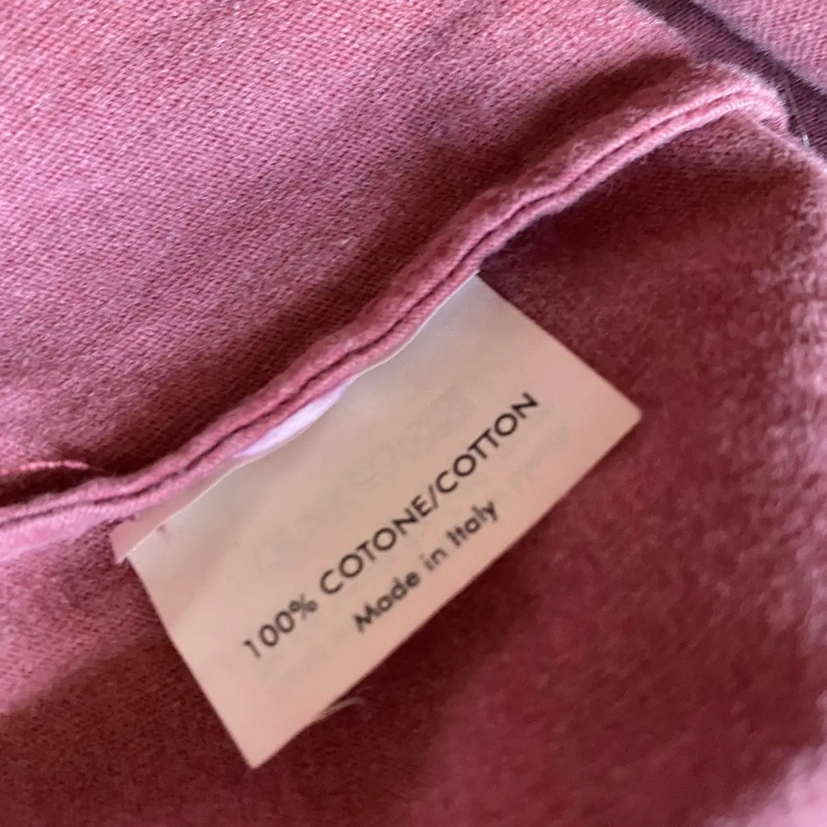 YSL- Velour Logo Print T Shirt