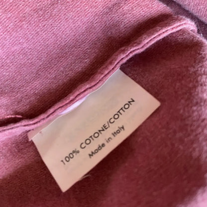 YSL- Velour Logo Print T Shirt