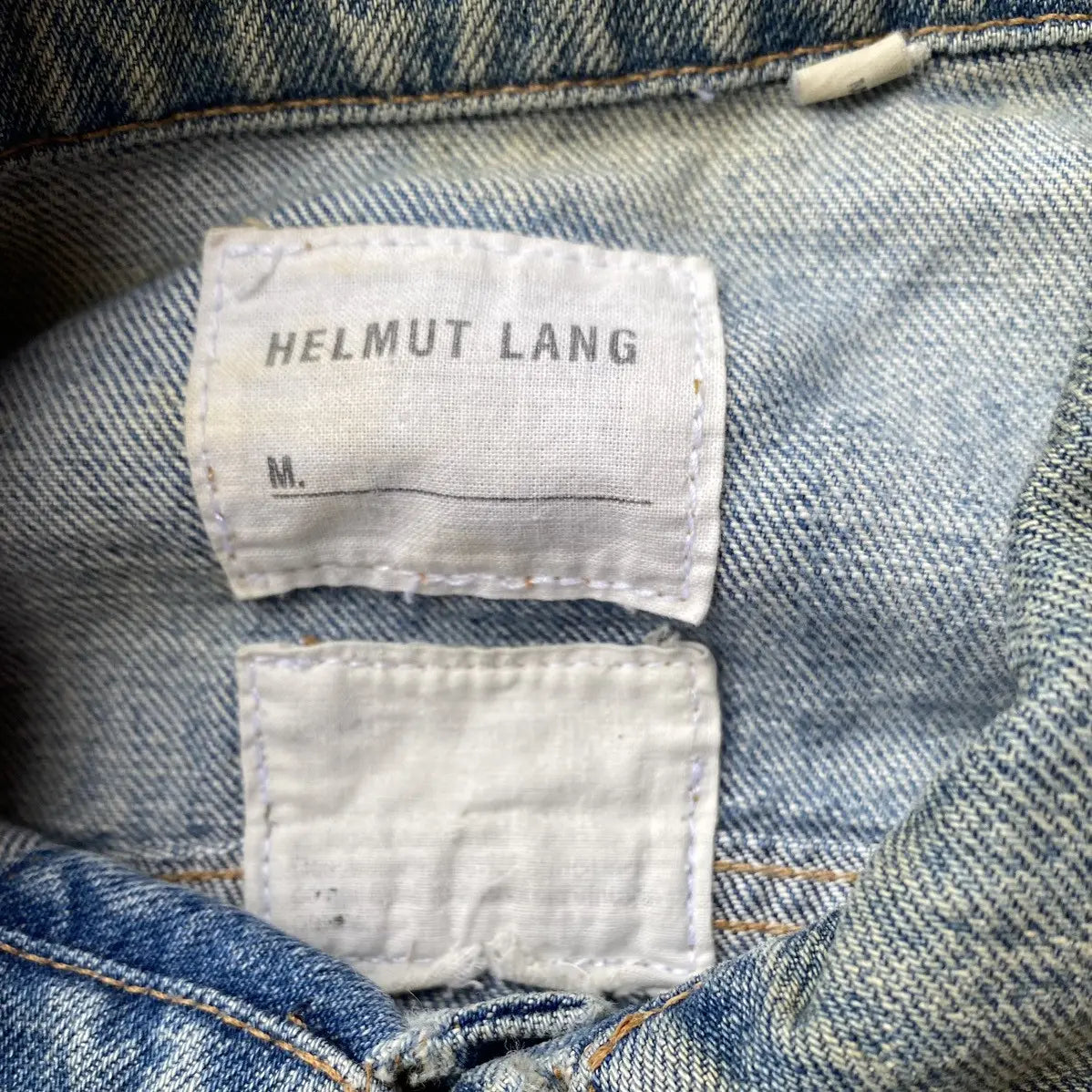 Helmut Lang - Archive 2004 Sand Wash Denim Trucker