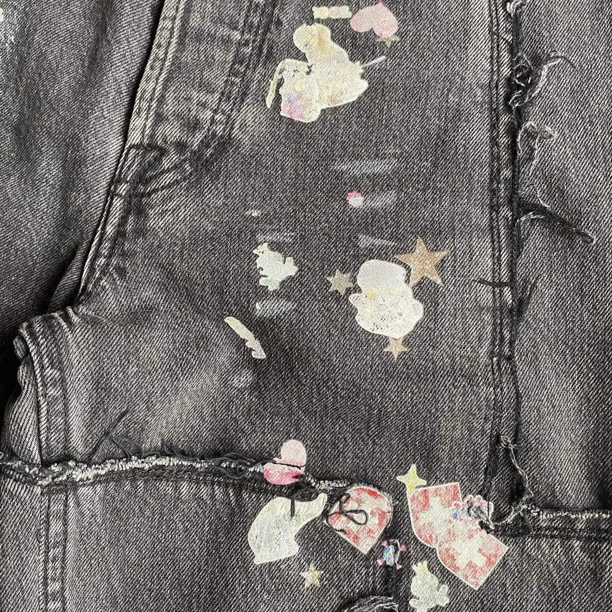Vetements x Levi's - Deconstructed Sticker Jeans
