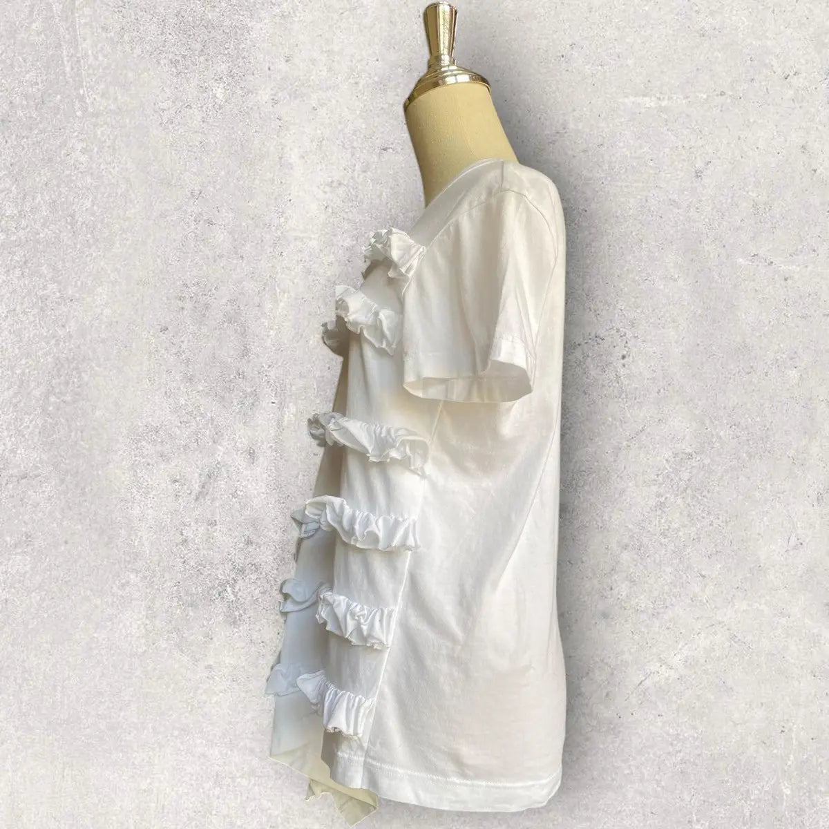 Comme des Garcons - Tricot Comme des Garcons  Frill Appliqué T Shirt