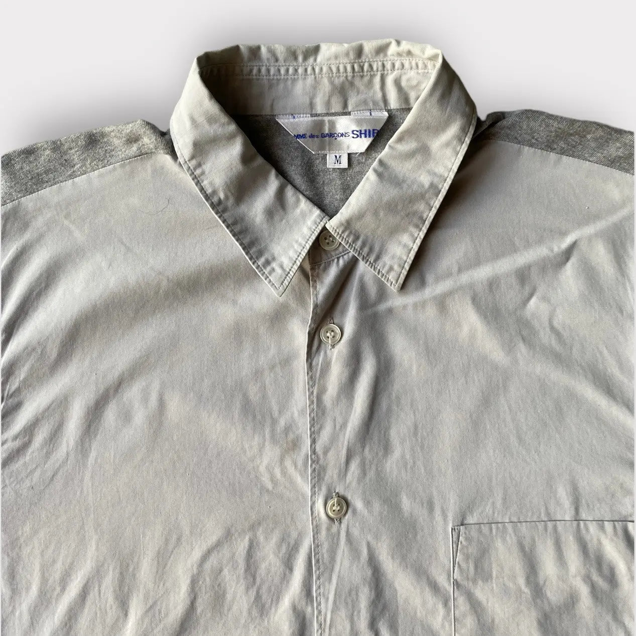 Comme des Garcons - CDG Shirt Line Mix Fabric Shirt