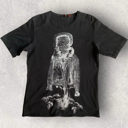 Undercover - SS05 But Beautiful Biker Guts Print T Shirt