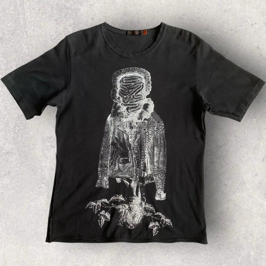 Undercover - SS05 But Beautiful Biker Guts Print T Shirt