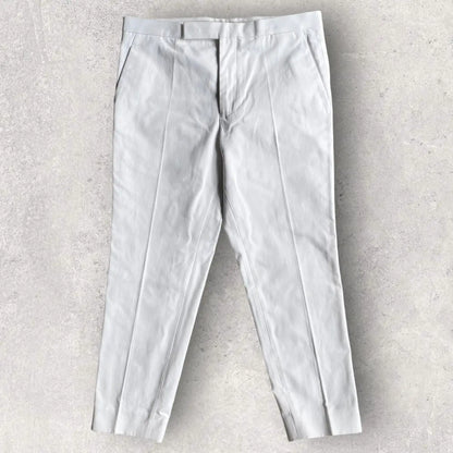 Haider Ackermann - White Cotton Pants