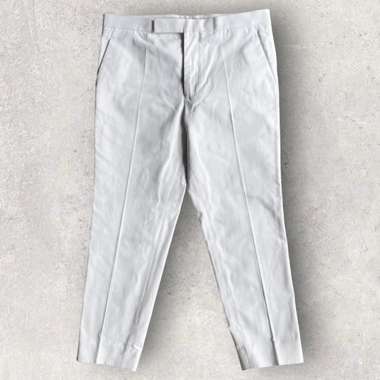 Haider Ackermann - White Cotton Pants