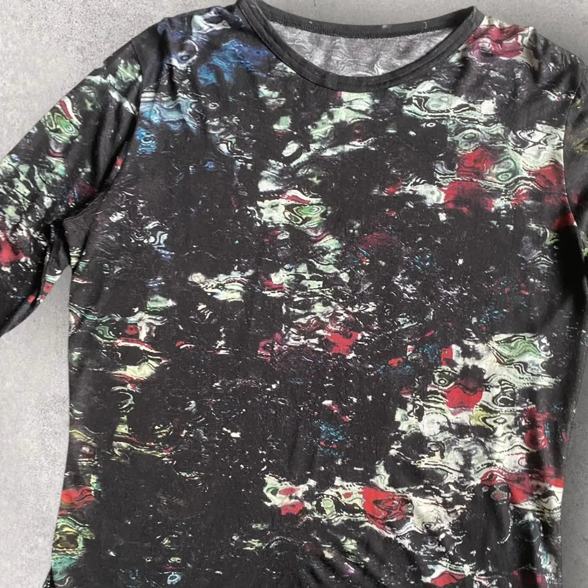 Yohji Yamamoto - Noir AW20-21 Psychedelic Oversize L/S