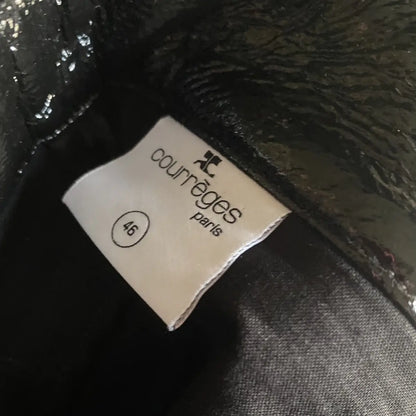 Courreges - NWT Re Edition 5 Pocket Black Vinyl Pants