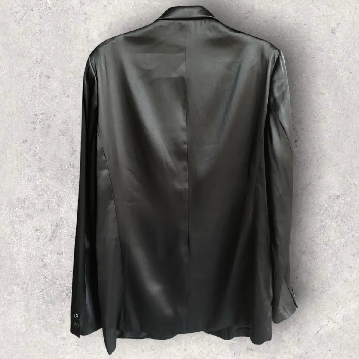 Yohji Yamamoto - AW98 Black Shiny Blazer “Dolls Movie”