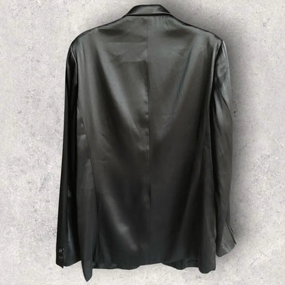 Yohji Yamamoto - AW98 Black Shiny Blazer “Dolls Movie”