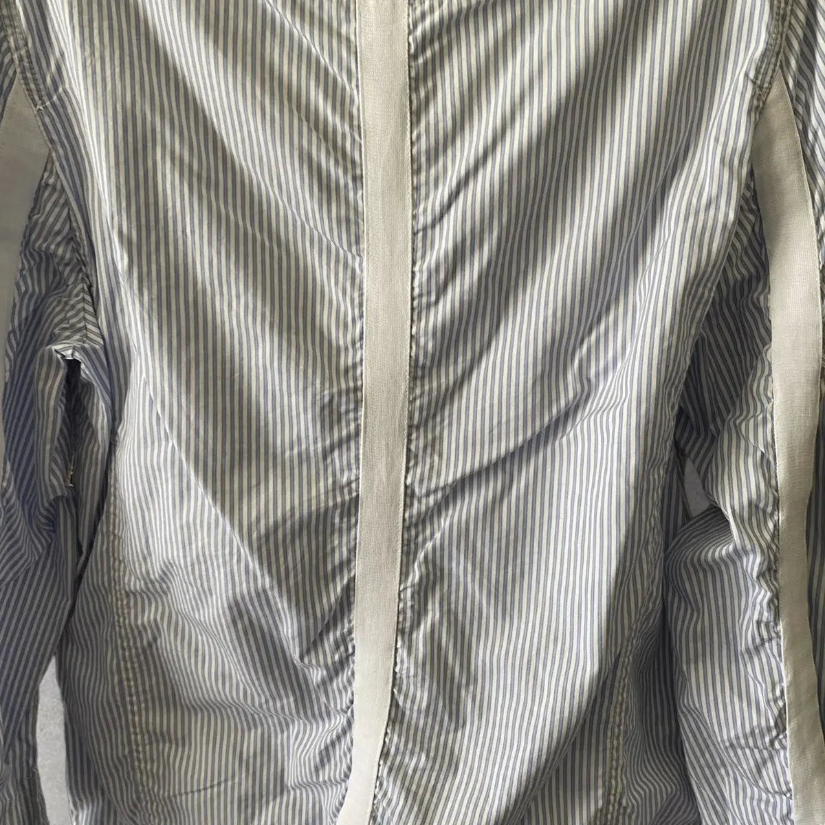 Comme des Garcons - CDGH Tape Shrunk Blue Stripe Blazer