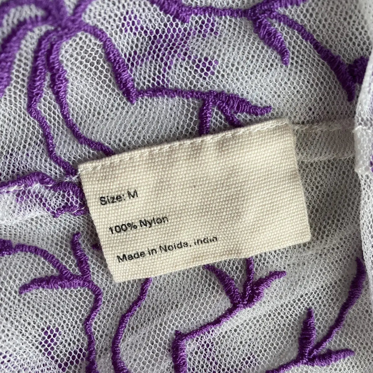 Bode - Mesh Embroidered Shirt