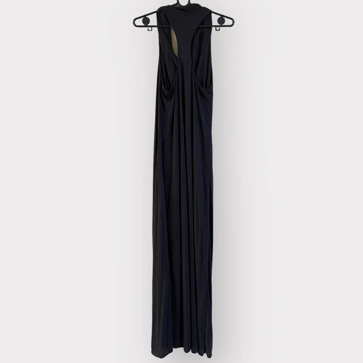 Helmut Lang - Drape Cowl Collar Jersey Maxi Dress