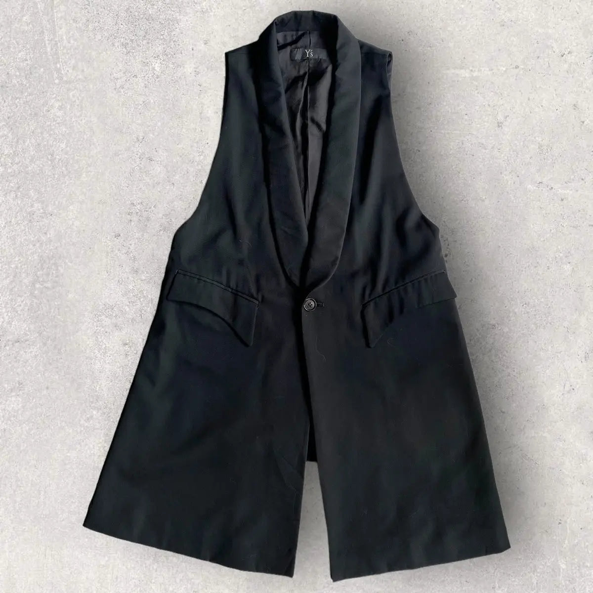 Yohji Yamamoto - Y’s Laine Wool Long Vest