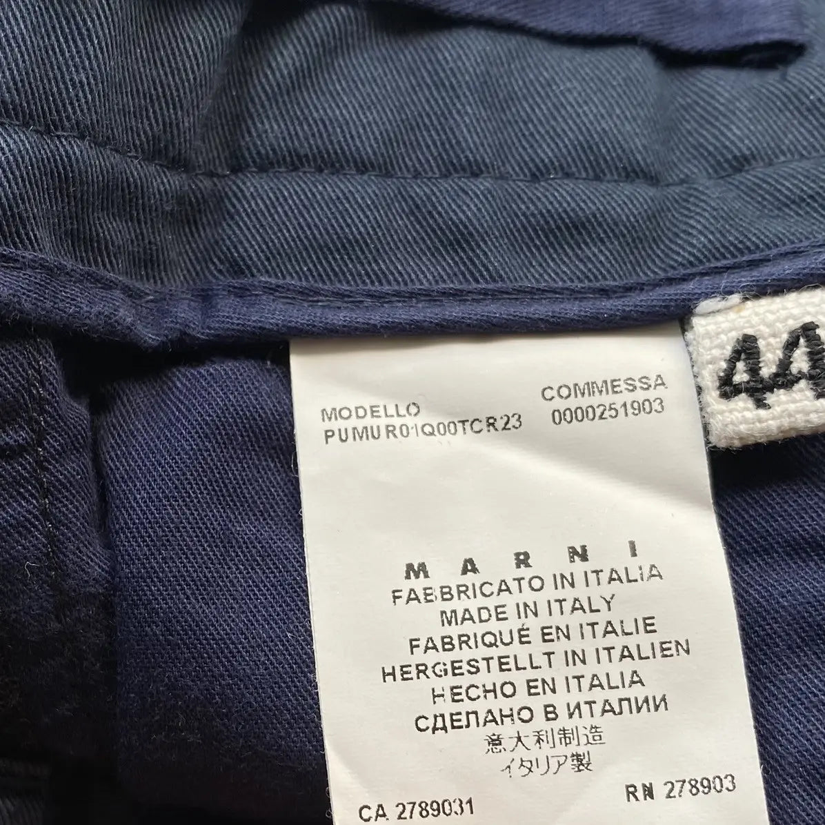 Marni - Patchwork Pants