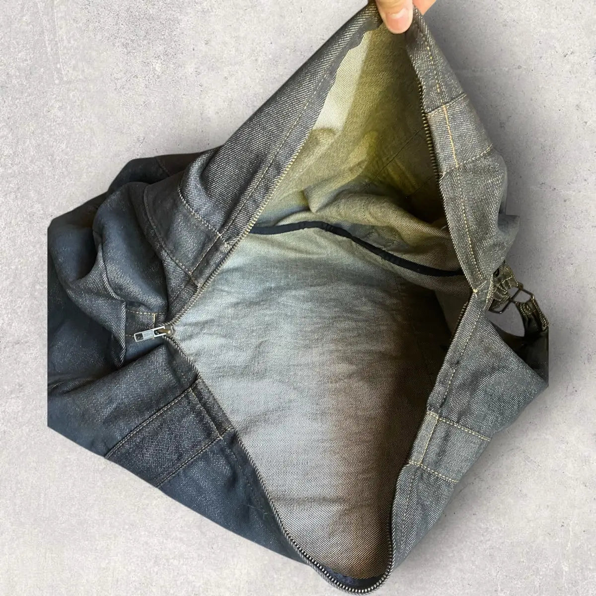 Yohji Yamamoto - SS02 Denim Sea Bag