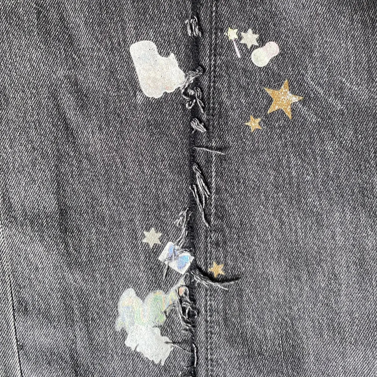Vetements x Levi's - Deconstructed Sticker Jeans