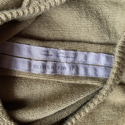 Rick Owens - FW17 “Glitter” Gold Sweater