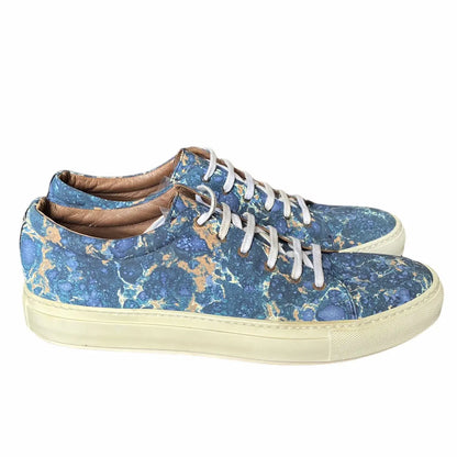Acne Studios - Rare Fall13 Acne Studios Blue Marble Adrian Sneakers