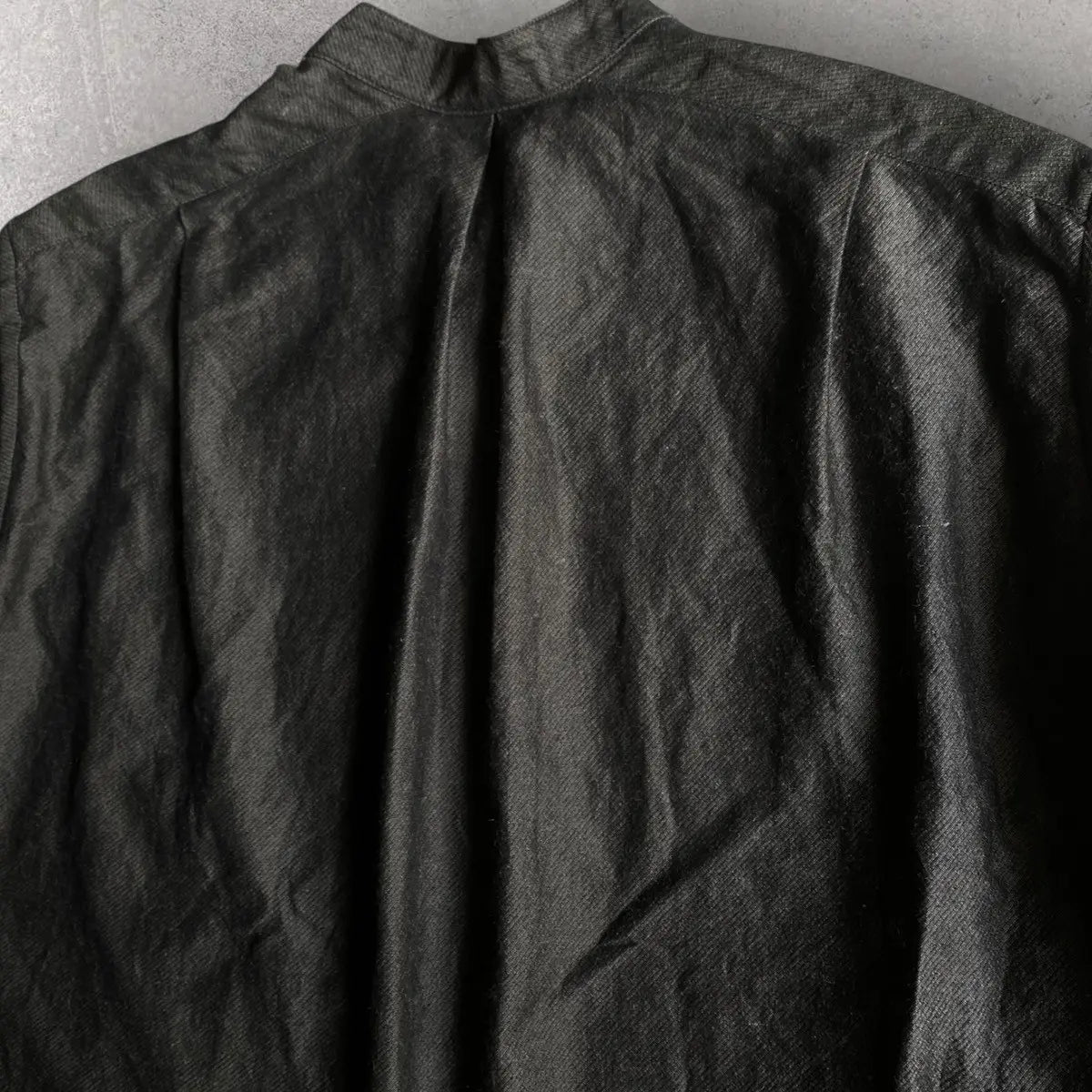 Yohji Yamamoto - Soft Micro Moleskin Cotton Oversize Shirt By KLASICA × Lemaire