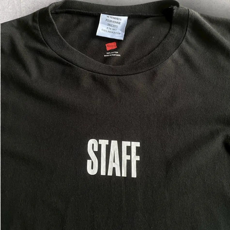 Vetements X Harness - Staff T Shirt