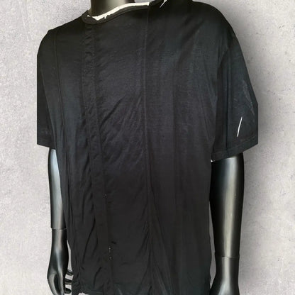Yohji Yamamoto - YYPH Black OVP Cut And Sew T Shirt