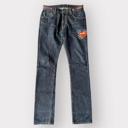 Undercover : AW07 Heart Grasping Jeans