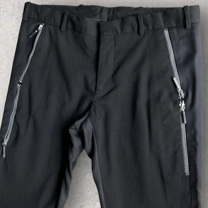 Balenciaga - Nicolas Ghesquière Archive Zip Details Woven Contrast Pants
