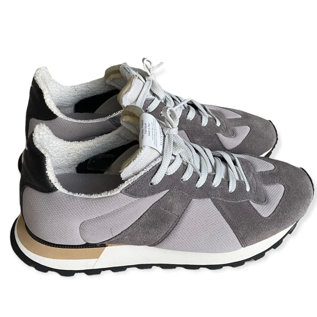 Maison Margiela - Replica Runner Mesh And Suede Sneakers