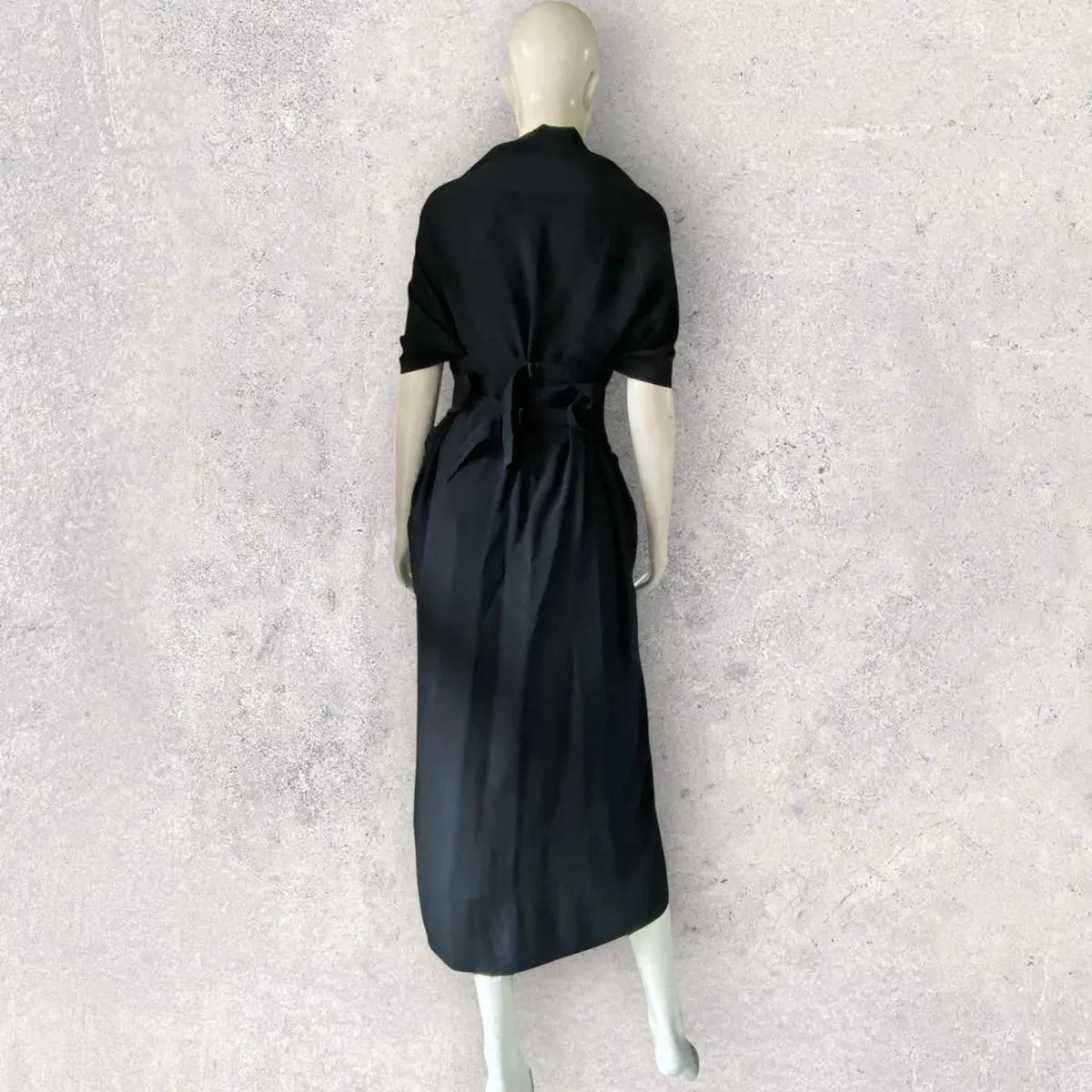 Yohji Yamamoto - Vintage AW95 Rayon Bondage Dress
