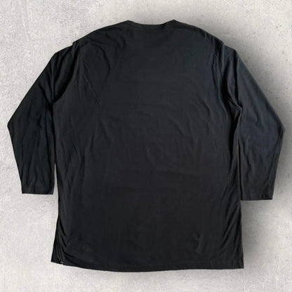 Yohji Yamamoto  Ground Y Zip Asymmetric Oversized L/S