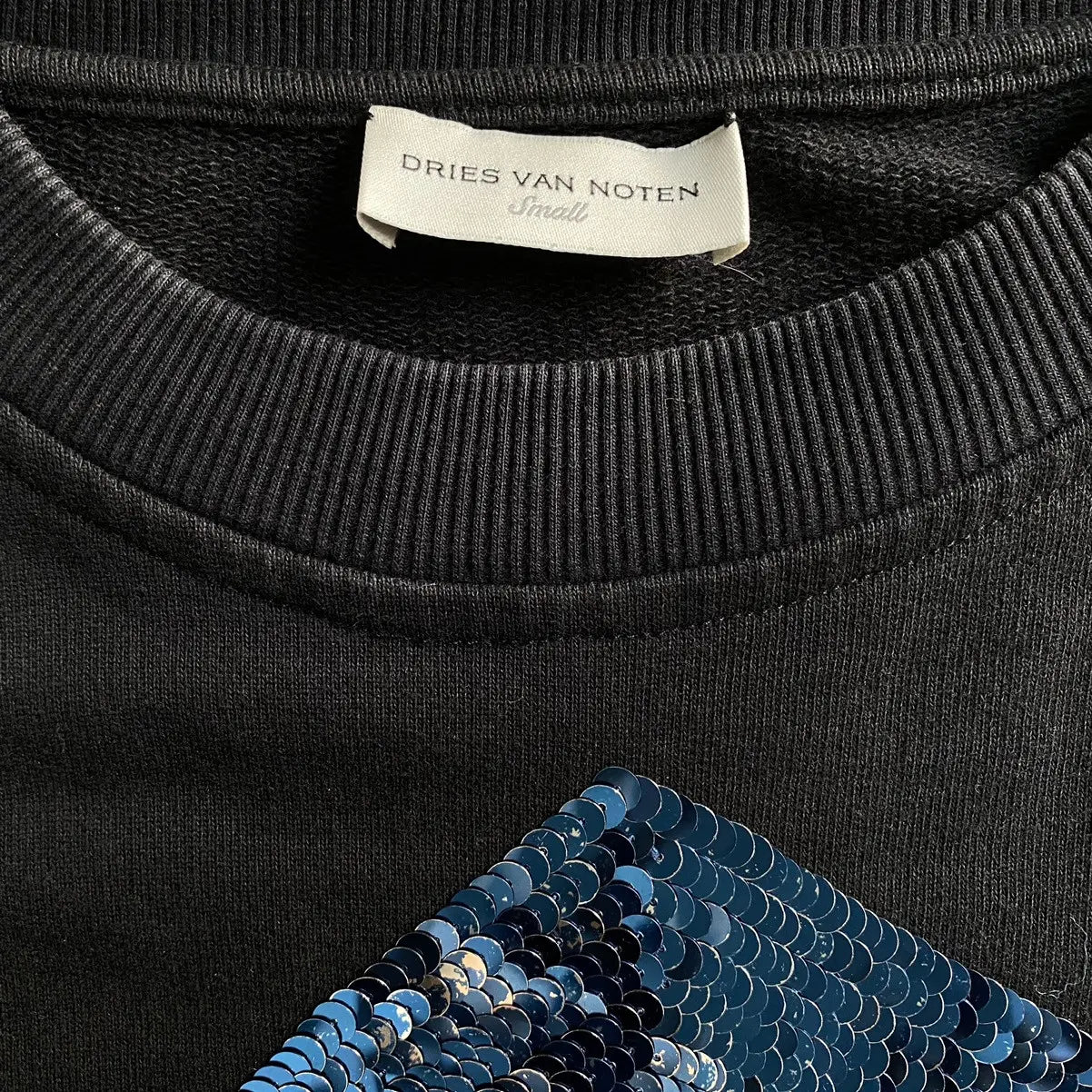 Dries Van Noten - Sequin Oversize Sweater Fit Large