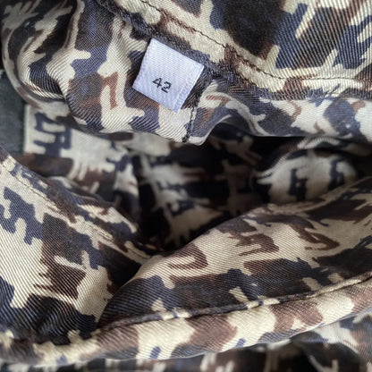 Jil Sander - Silk Houndstooth Print Shirt