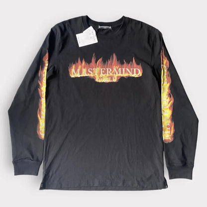 Mastermind Japan - SS21 New With Tag Flame Skull Logo Sweatshirt