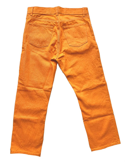 Helmut Lang : Helmut Lang Archive Safety Orange SS2000 Denim