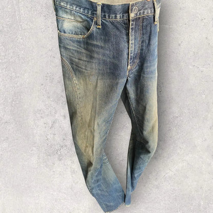 Undercover : AW10 “Avakareta Life” 3D Jeans