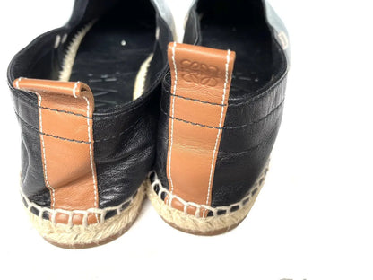 Loewe - Black/Slate Blue Espadrille