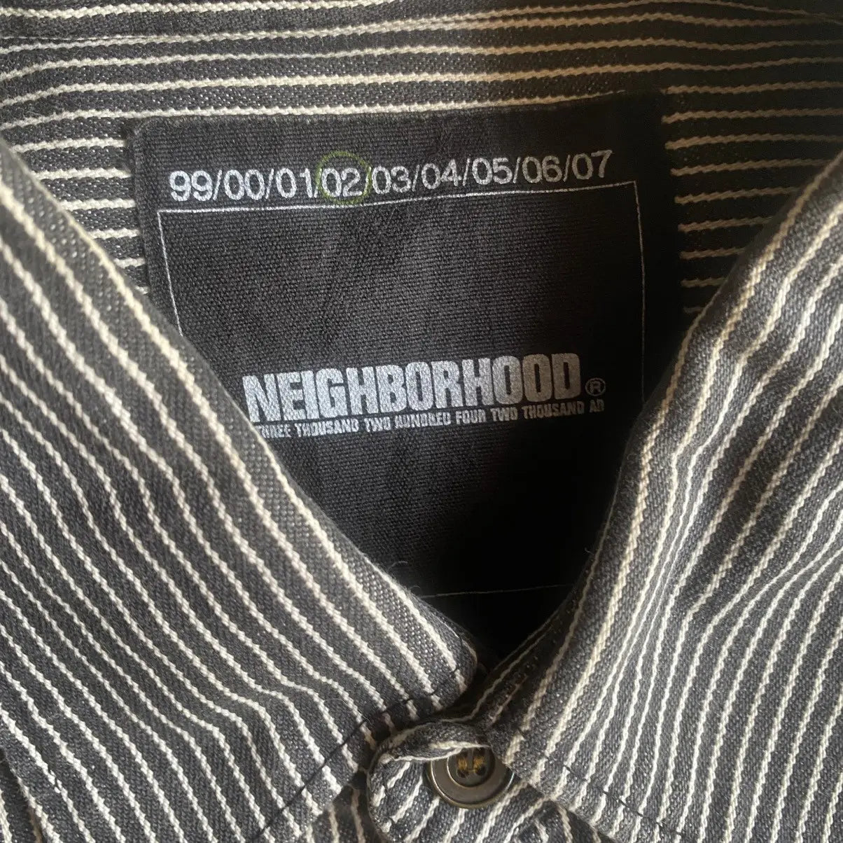 Neighborhood - Vintage 2002 No God No Master Hickory Shirt Jacket
