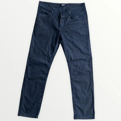 Raf by Raf Simons - Navy coated Jeans