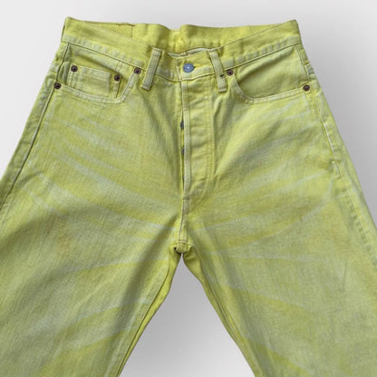 Yohji Yamamoto - SS02 Runway Yellow Wash Jeans