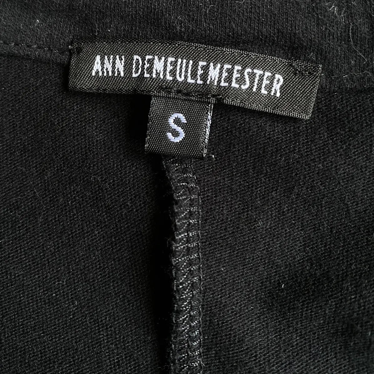 Ann Demeulemeester - 2000’s Asymmetric Jersey Cotton Jacket
