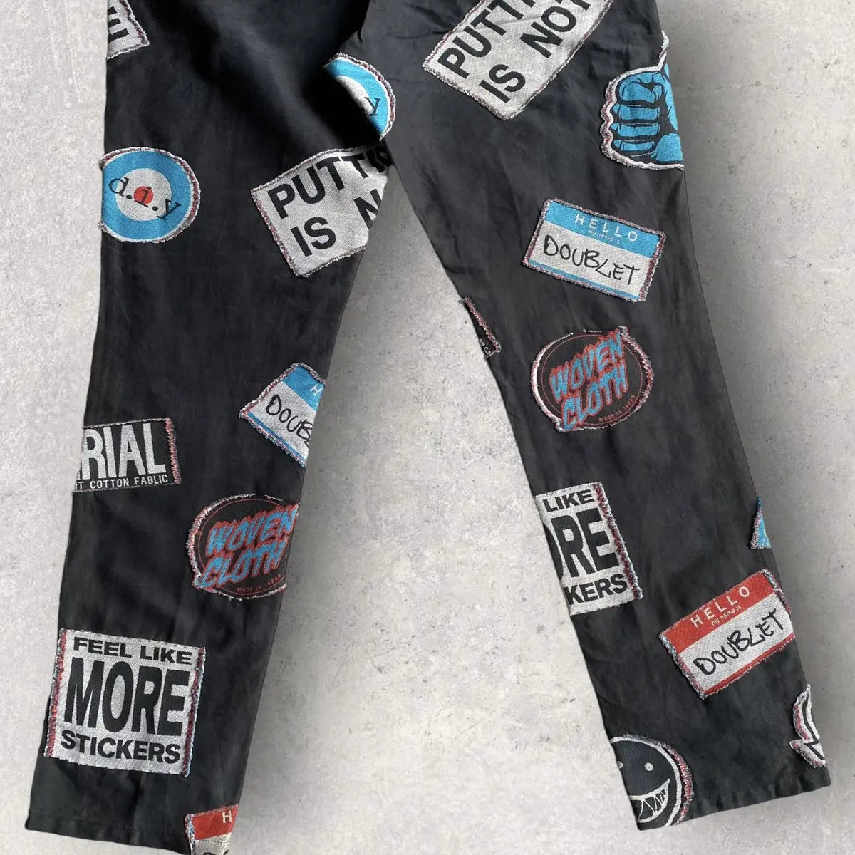 Doublet - SS16 Jacquard Woven Sticker Pant