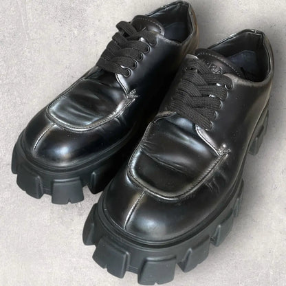 Prada - Monolith Lace Shoes